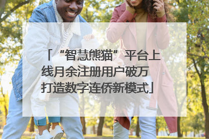 “智慧熊猫”平台上线月余注册用户破万 打造数字连侨新模式