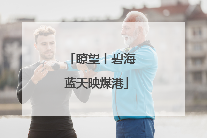 瞭望丨碧海蓝天映煤港
