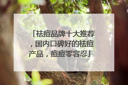 祛痘品牌十大推荐，国内口碑好的祛痘产品，痘痘零容忍