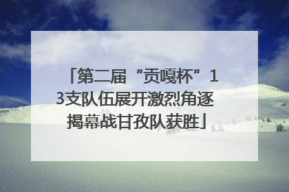 第二届“贡嘎杯”13支队伍展开激烈角逐 揭幕战甘孜队获胜