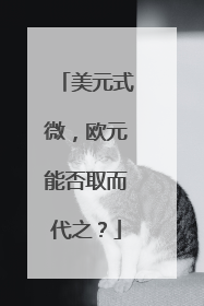 美元式微，欧元能否取而代之？