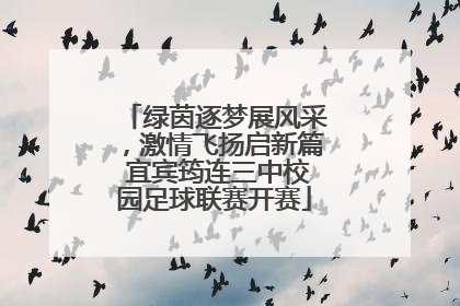 绿茵逐梦展风采，激情飞扬启新篇 宜宾筠连三中校园足球联赛开赛