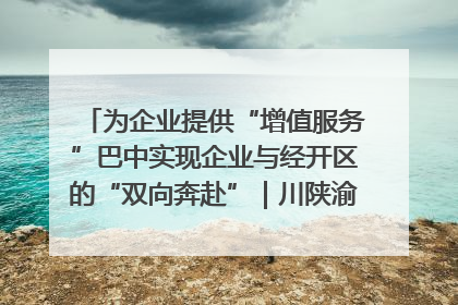 为企业提供“增值服务”巴中实现企业与经开区的“双向奔赴”｜川陕渝网络名人巴中行