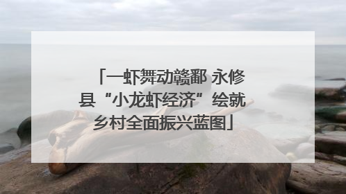 一虾舞动赣鄱 永修县“小龙虾经济”绘就乡村全面振兴蓝图