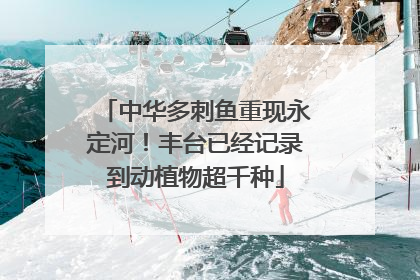 中华多刺鱼重现永定河！丰台已经记录到动植物超千种