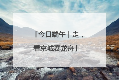 今日端午｜走，看京城赛龙舟