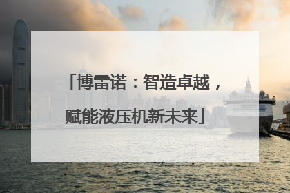 博雷诺：智造卓越，赋能液压机新未来
