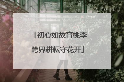 初心如故育桃李 跨界耕耘守花开