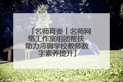 名师育娄丨名师网络工作室组团帮扶 助力薄弱学校教师数字素养提升