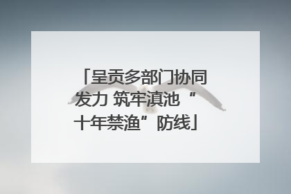 呈贡多部门协同发力 筑牢滇池“十年禁渔”防线