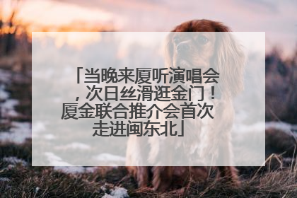 当晚来厦听演唱会，次日丝滑逛金门！厦金联合推介会首次走进闽东北
