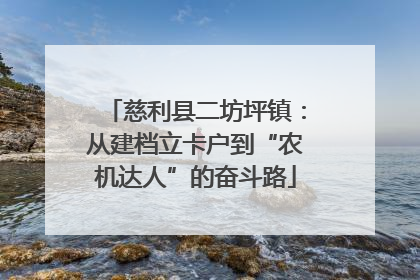 慈利县二坊坪镇：从建档立卡户到“农机达人”的奋斗路