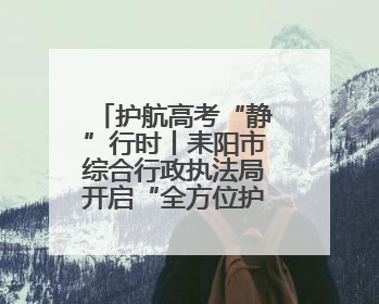 护航高考“静”行时丨耒阳市综合行政执法局开启“全方位护考”模式