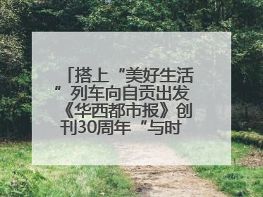 搭上“美好生活”列车向自贡出发《华西都市报》创刊30周年“与时代共振•蜀地人文主题展”5月30日开展丨美好生活有“盐”味