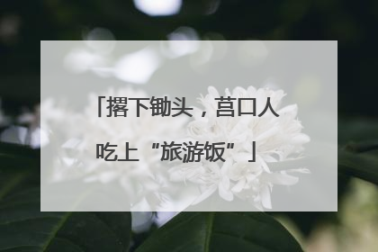 撂下锄头，莒口人吃上“旅游饭”