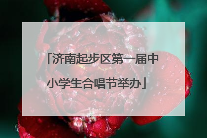济南起步区第一届中小学生合唱节举办