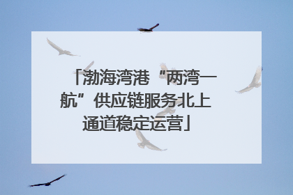 渤海湾港“两湾一航”供应链服务北上通道稳定运营