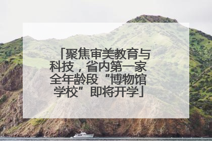 聚焦审美教育与科技，省内第一家全年龄段“博物馆学校”即将开学