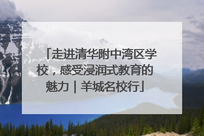 走进清华附中湾区学校，感受浸润式教育的魅力｜羊城名校行