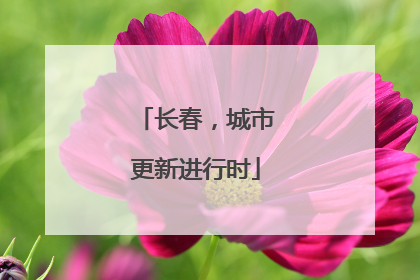 长春，城市更新进行时