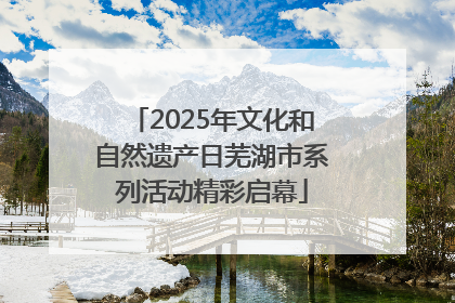 2025年文化和自然遗产日芜湖市系列活动精彩启幕